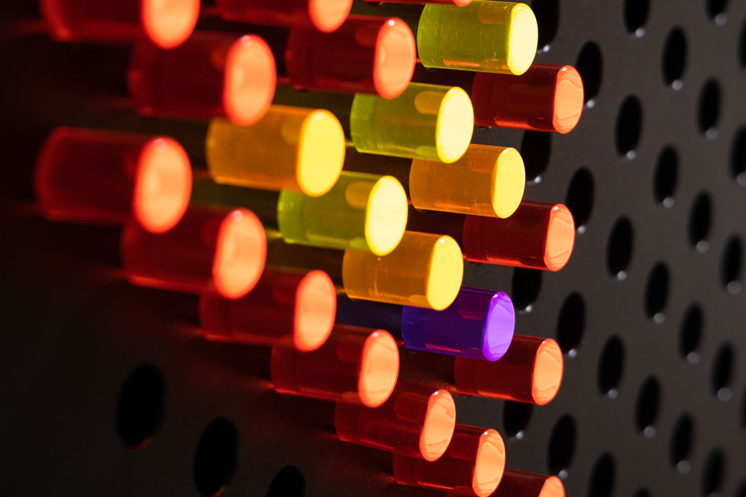 Acrylic Pegs - 40 Per Color