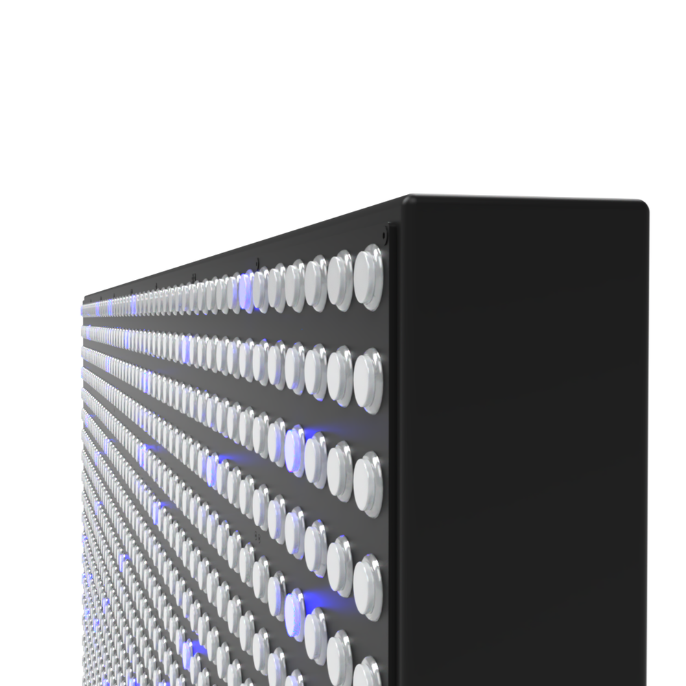 Glo·Grid - A colorful wall of buttons