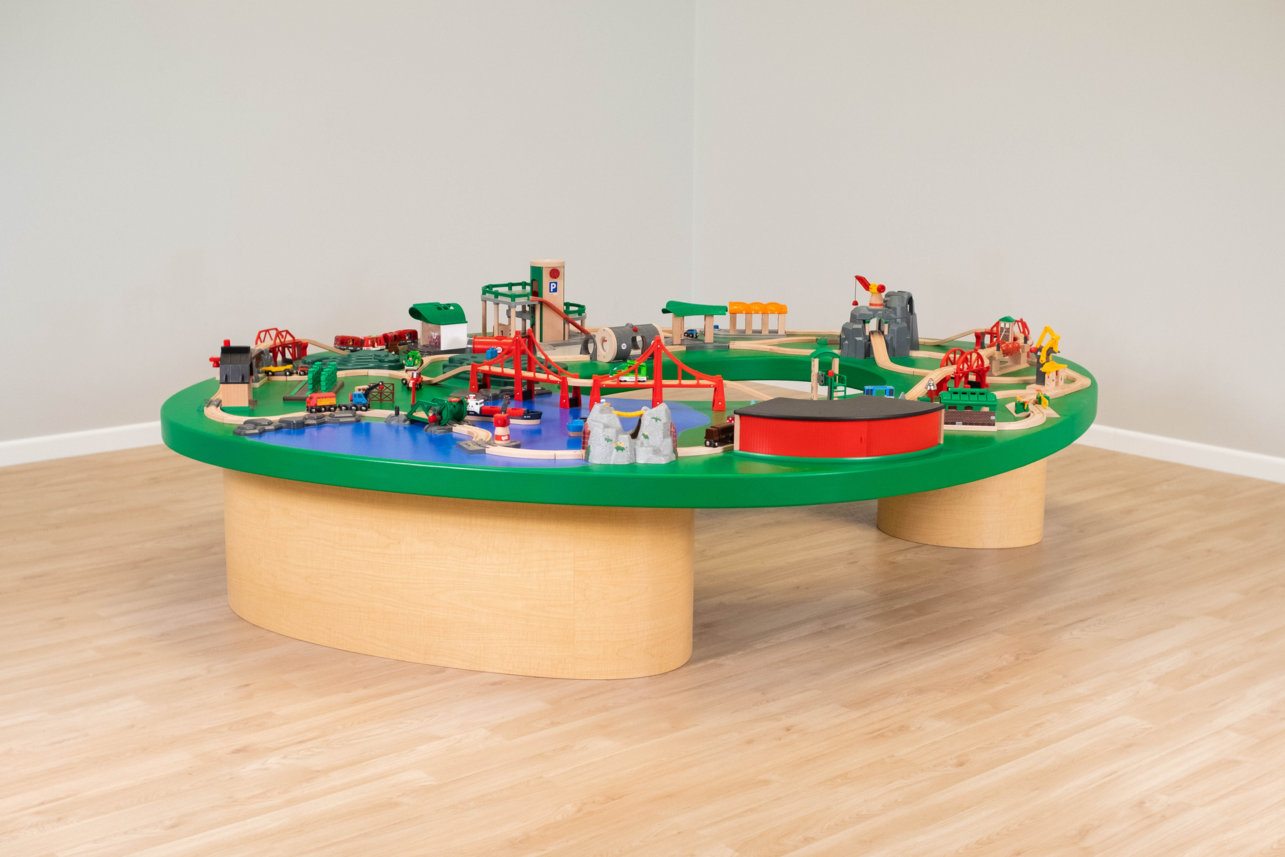Train Table Interactive Train Exhibit Momentum Interactives